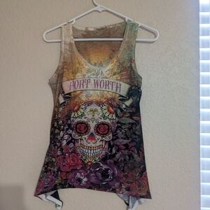 Colorful Graphic Women's Tank Top